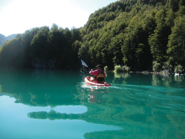 Kayak en el Río Futaleufú